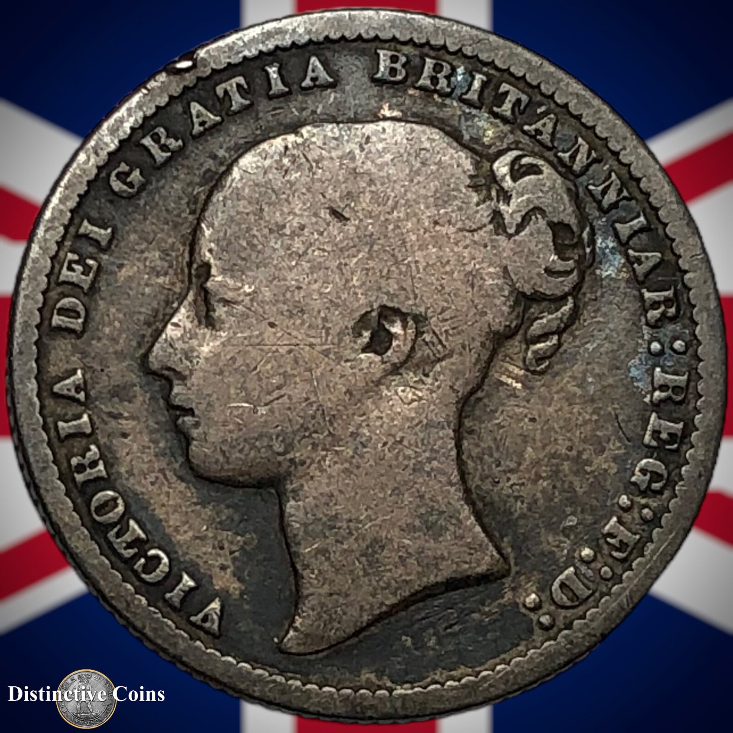 Great Britain 1875 British One Shilling GB0358