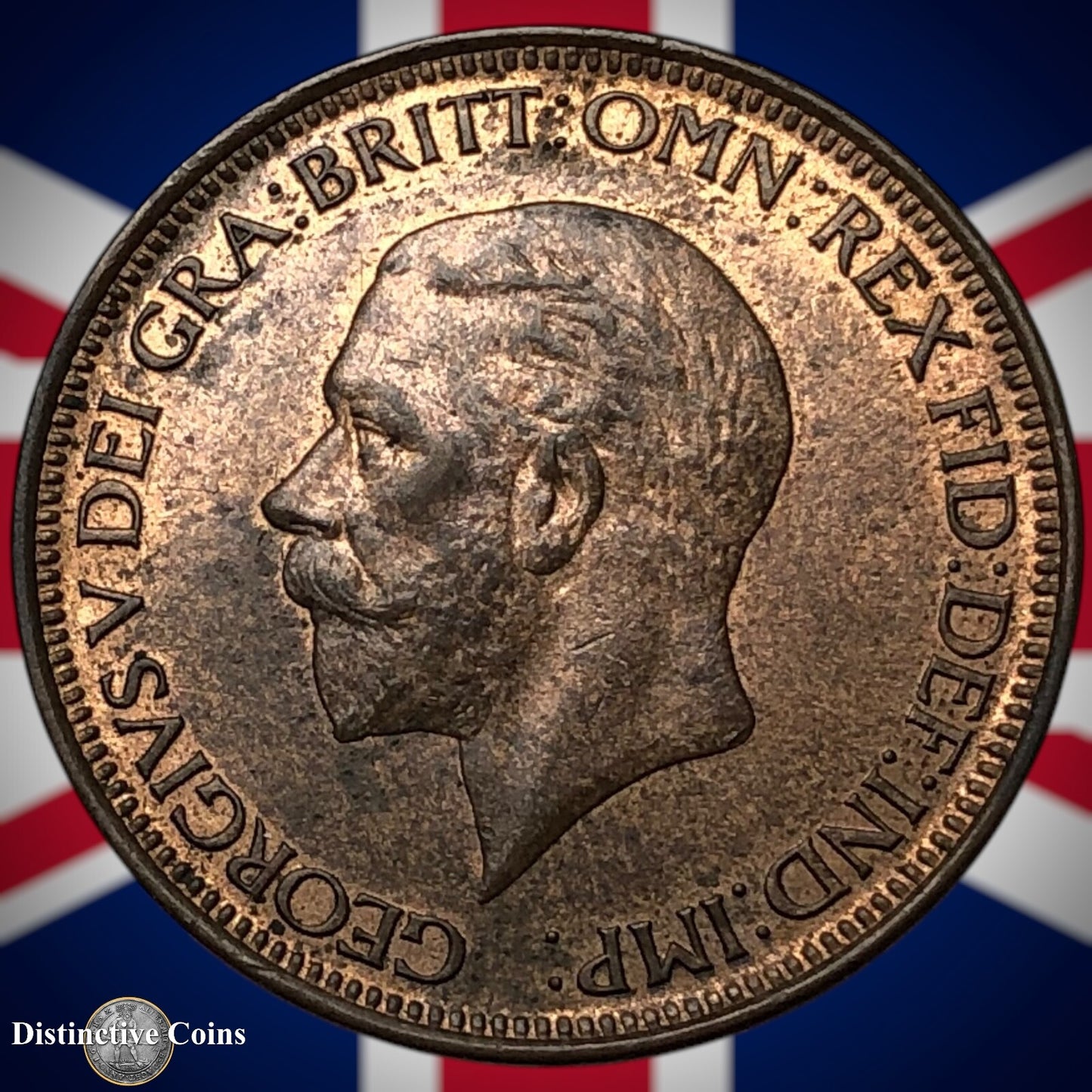 Great Britain 1929 Half Penny 1/2d GB5955