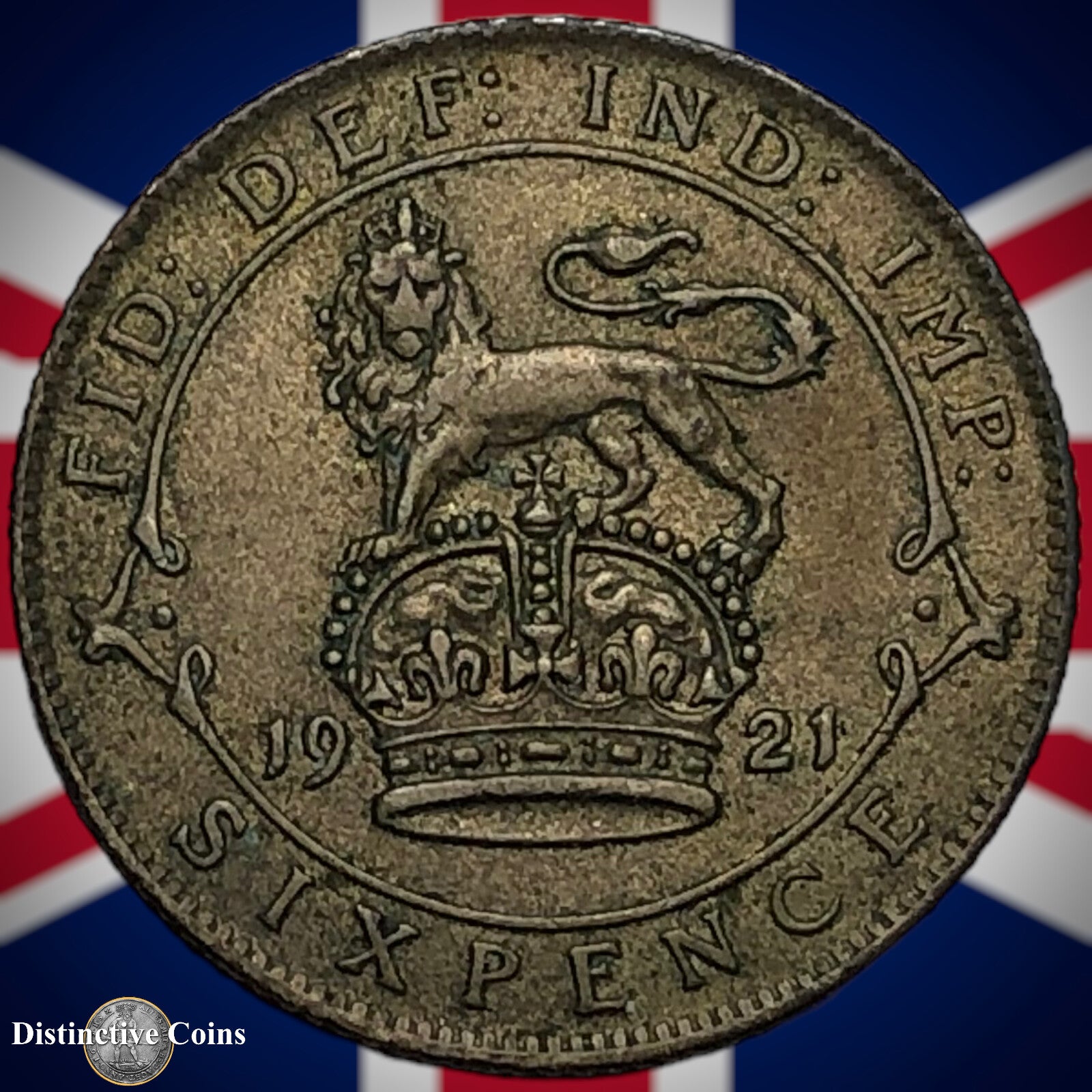 Great Britain 1921 Six Pence GB1641