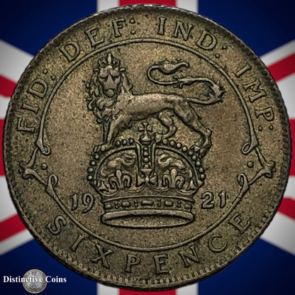 Great Britain 1921 Six Pence GB1641
