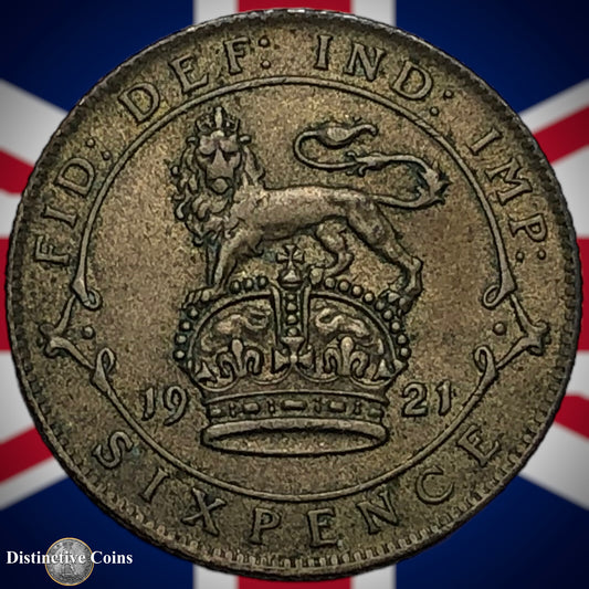 Great Britain 1921 Six Pence GB1641
