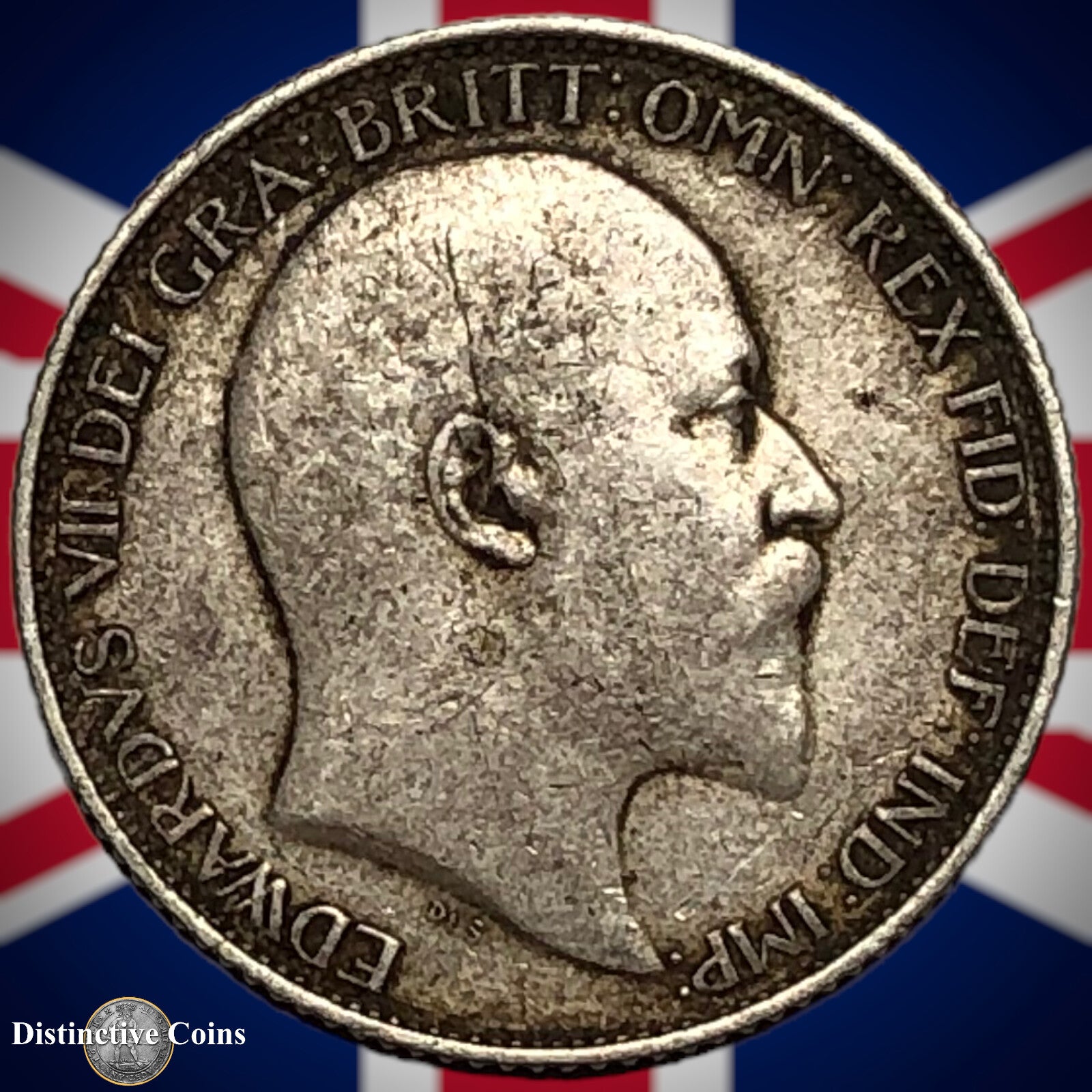 Great Britain 1908 Six Pence GB1545