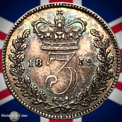 Great Britain 1859 Three Pence GB1829