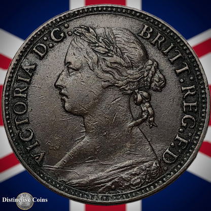 Great Britain 1874 Farthing 1/4d GB3716