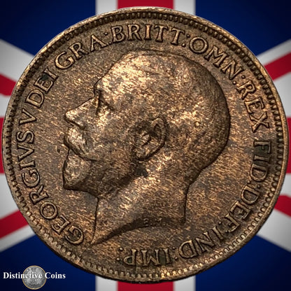 Great Britain 1920 Farthing 1/4d GB4740