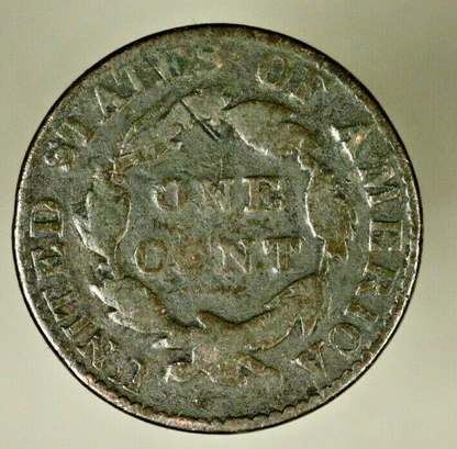 Large Cent 1827   A1297