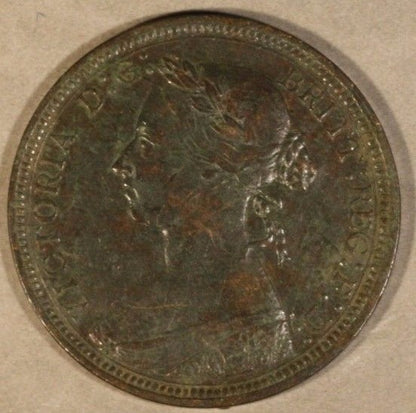 1889 Great Britain 1/2 Penny             