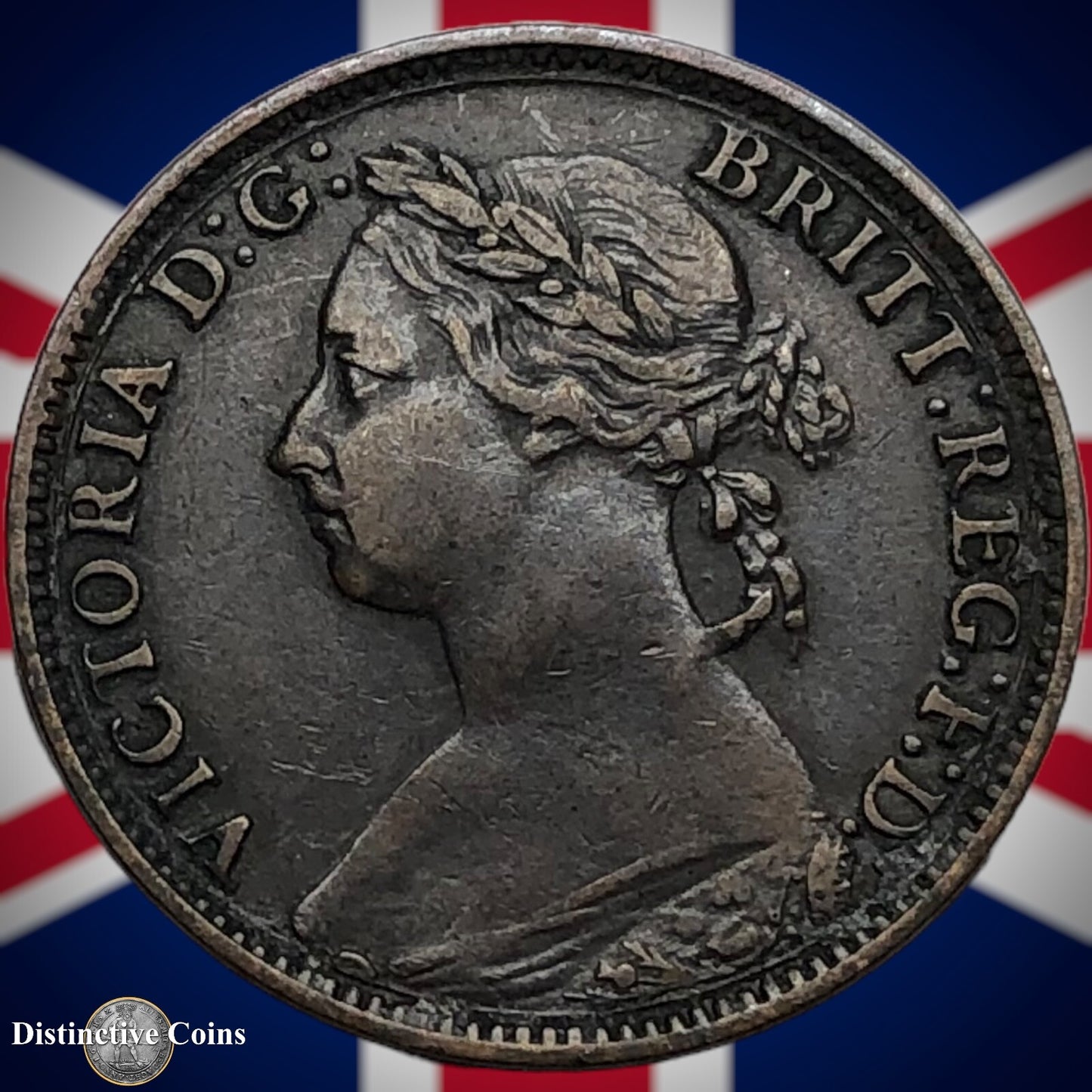 Great Britain 1881 H Farthing 1/4d GB3894