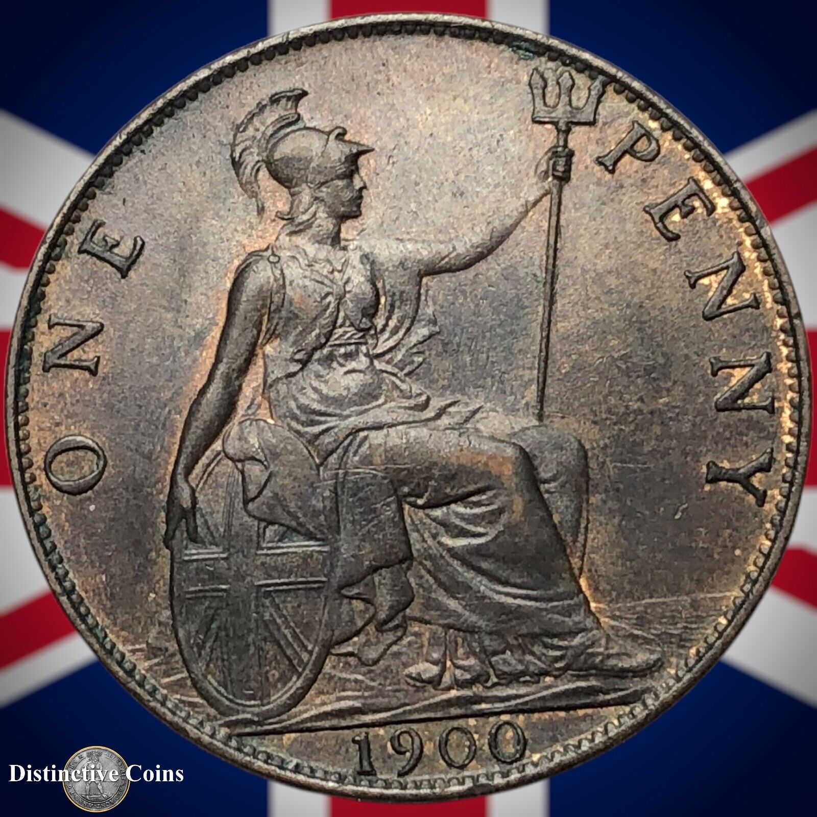 Great Britain 1900 Penny 1d GB6618