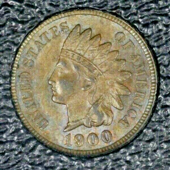 US 1900 Indian Head Penny 1 Cent   A2629