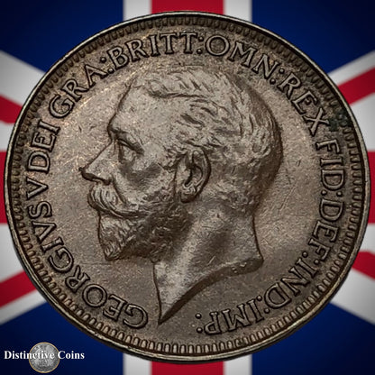 Great Britain 1927 Farthing 1/4d GB4853