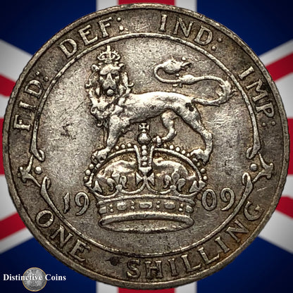 Great Britain 1909 British One Shilling GB0865