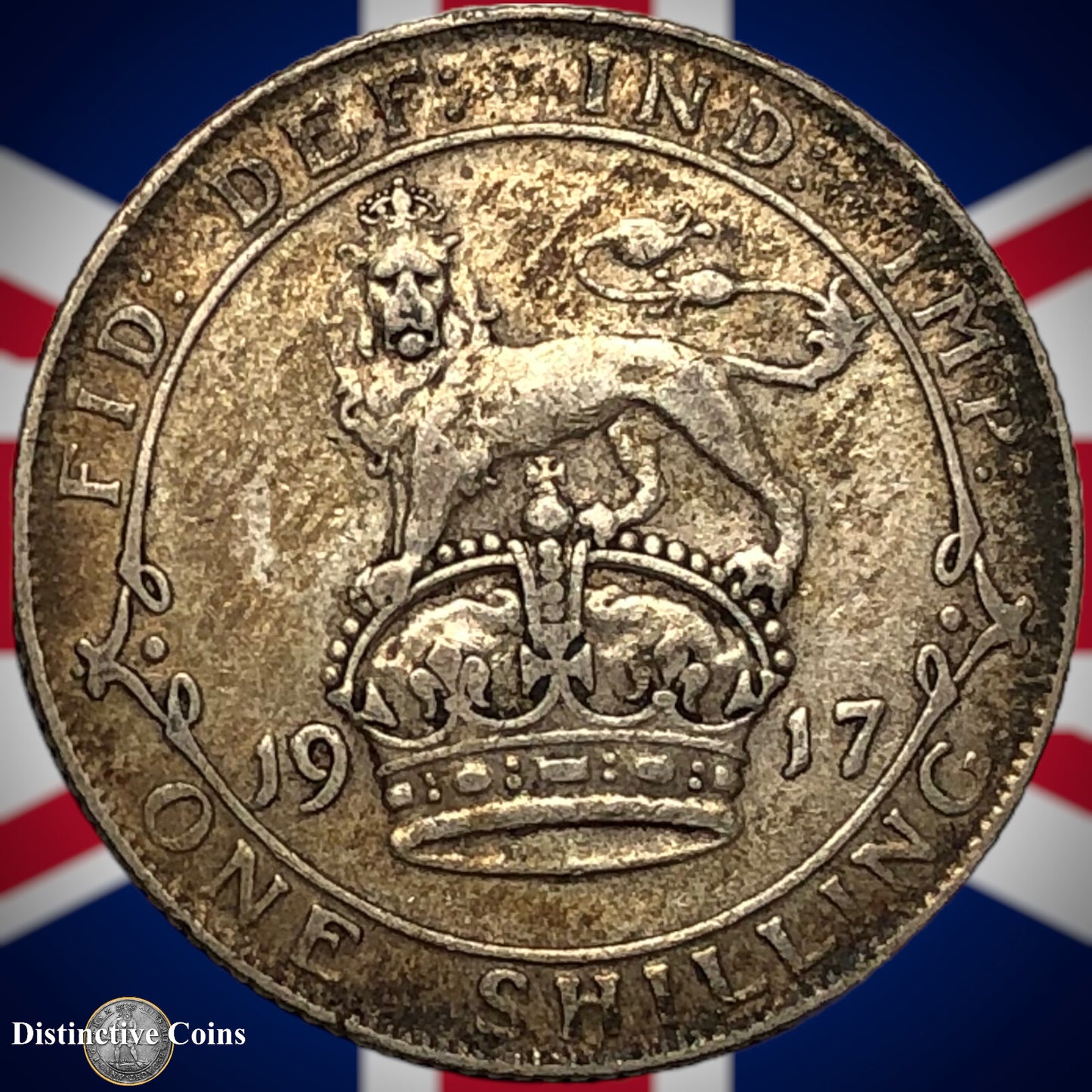 Great Britain 1917 One Shilling GB1000