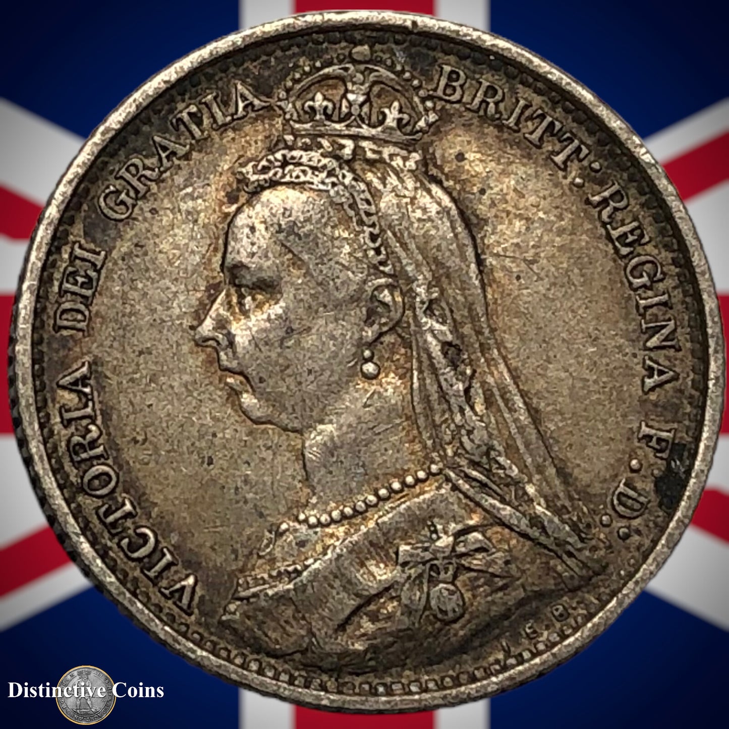 Great Britain 1889 Six Pence GB2724