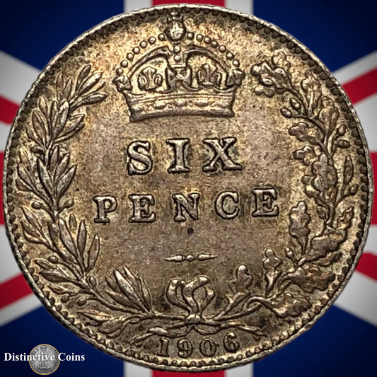 Great Britain 1906 Six Pence GB1539