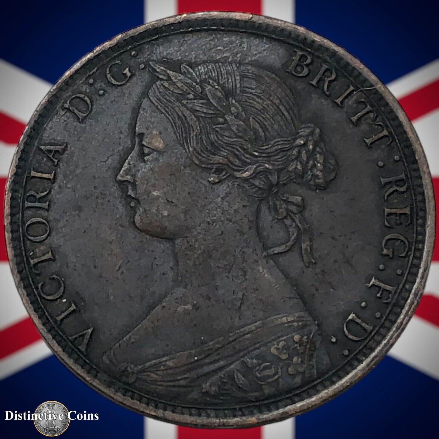 Great Britain 1862 Half Penny 1/2d GB5424