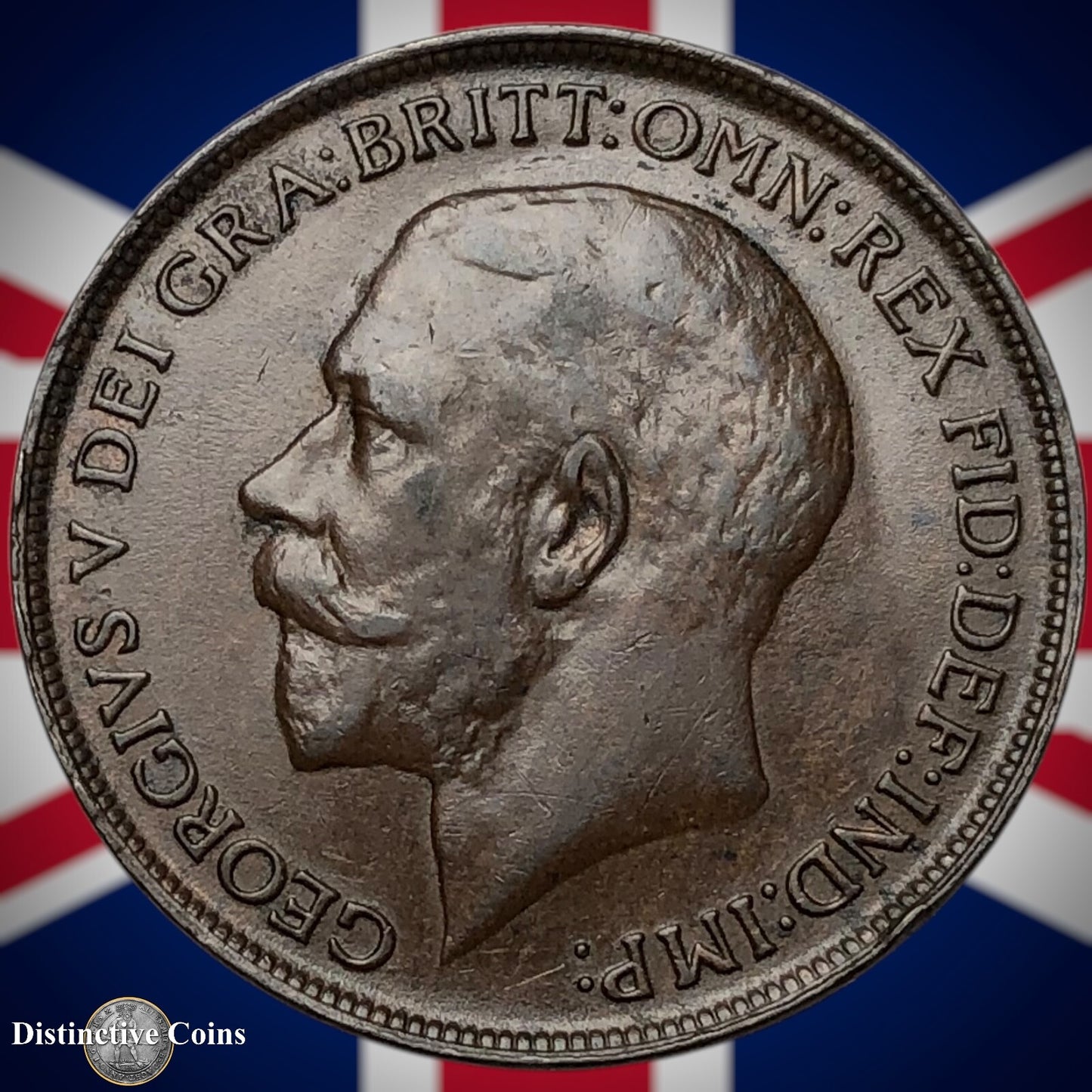 Great Britain 1912 Penny 1d GB6775