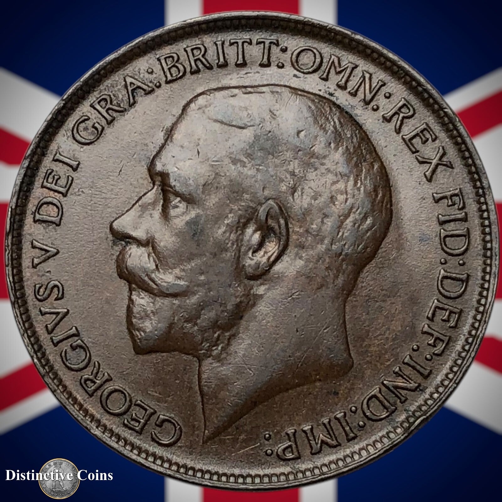 Great Britain 1912 Penny 1d GB6775