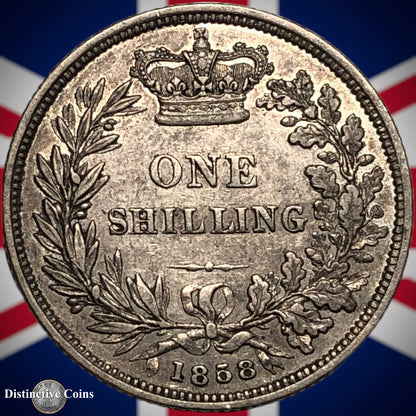 Great Britain 1858 British One Shilling GB0236