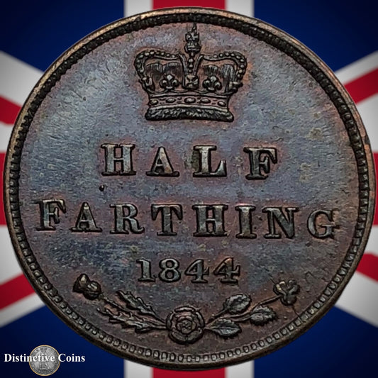 Great Britain 1844 Half Farthing 1/2 Penny GB3120