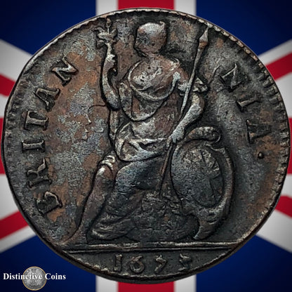 Great Britain 1673 Farthing 1/4d GB3143