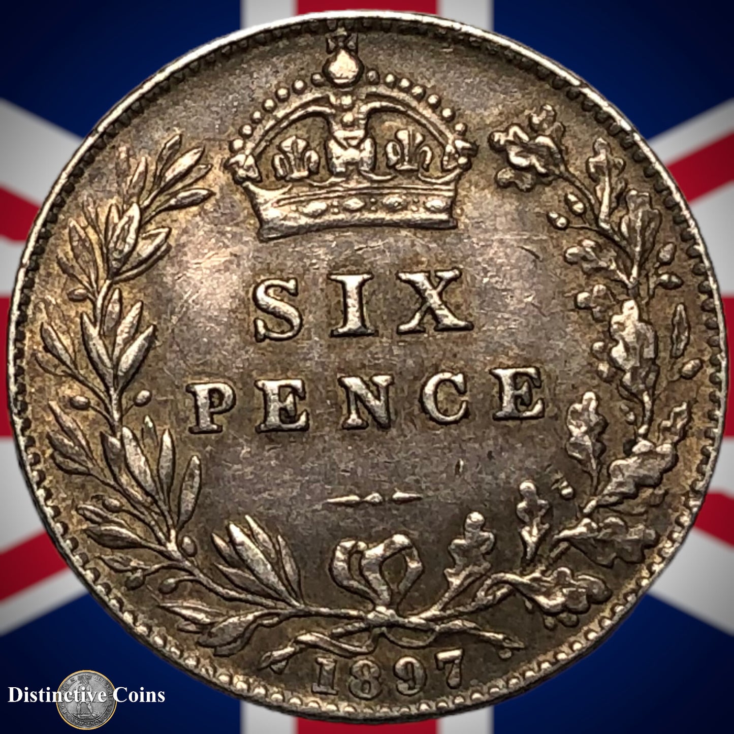 Great Britain 1897 Six Pence GB2790