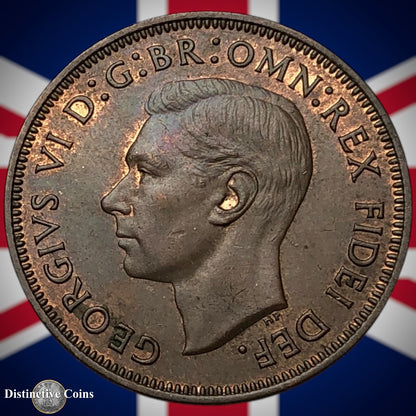 Great Britain 1951 Half Penny 1/2d GB6077