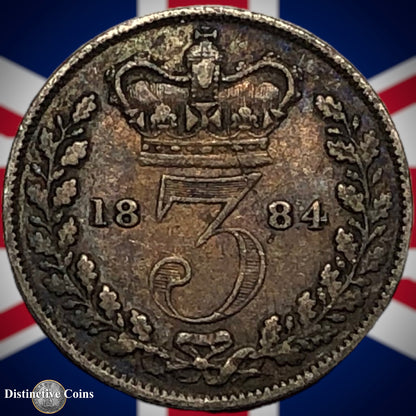 Great Britain 1884 Three Pence GB1934