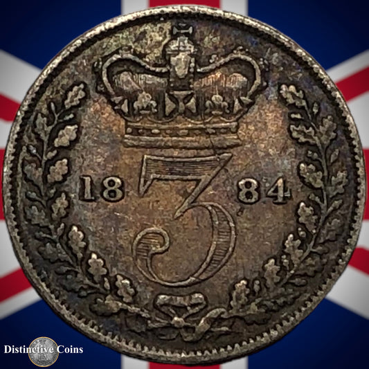 Great Britain 1884 Three Pence GB1934