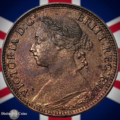 Great Britain 1885 Farthing 1/4d GB4171