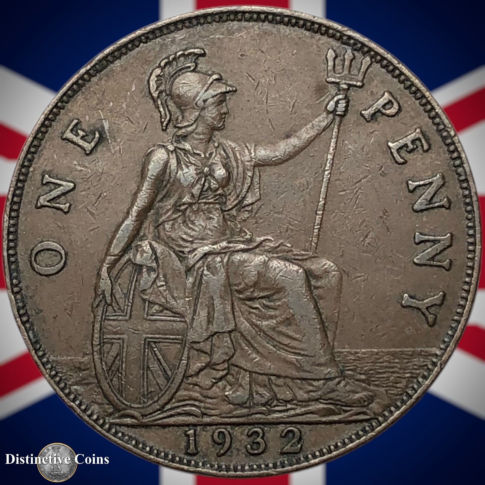 Great Britain 1932 Penny 1d GB7139