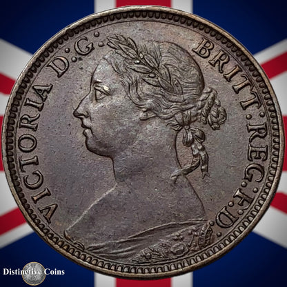 Great Britain 1881 H Farthing 1/4d GB4008