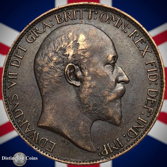 Great Britain 1908 Half Penny 1/2d GB5822