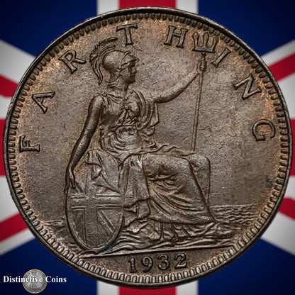 Great Britain 1932 Farthing 1/4d GB4934