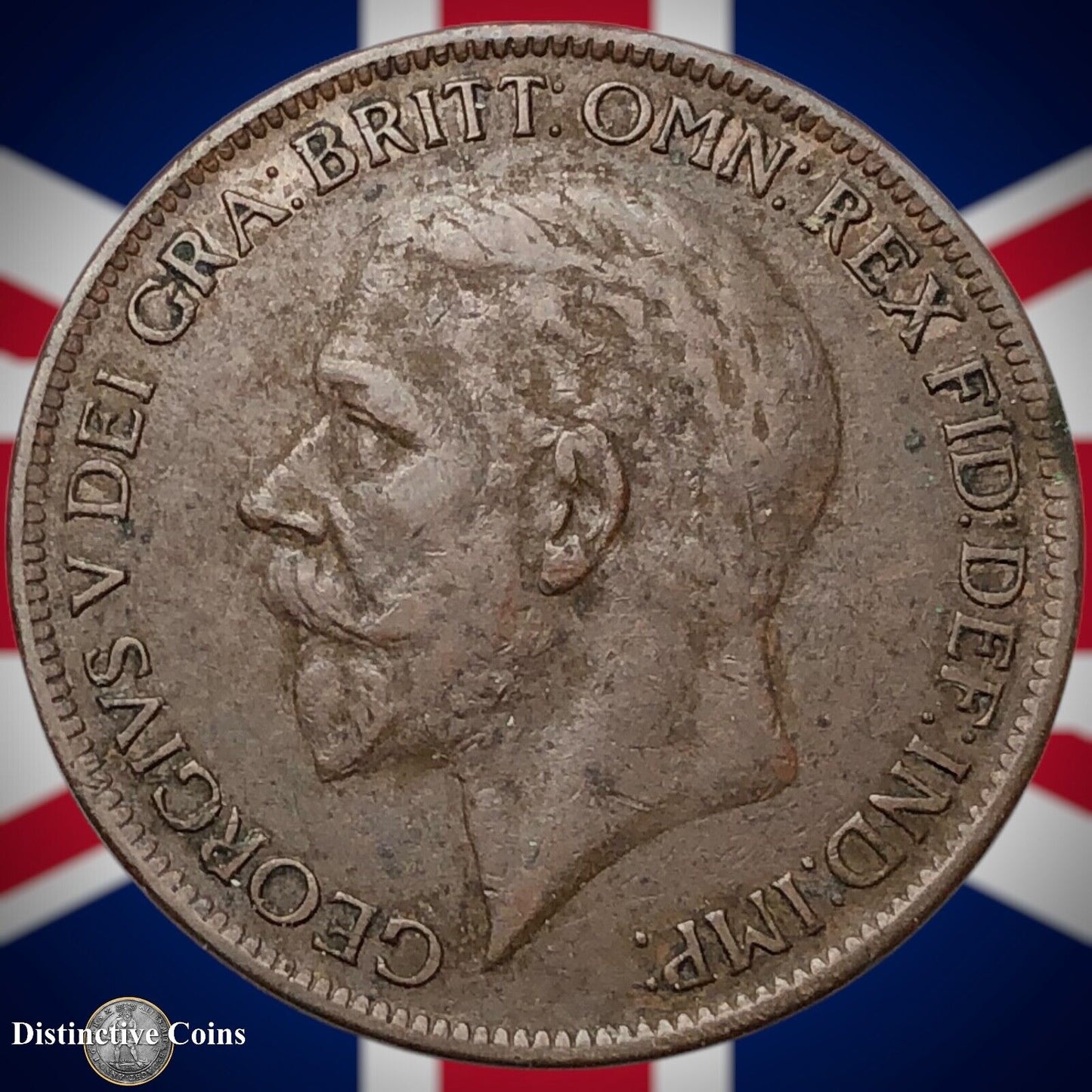 Great Britain 1927 Penny 1d GB7050