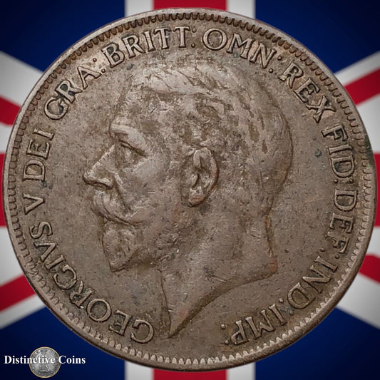 Great Britain 1927 Penny 1d GB7050
