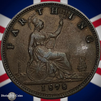 Great Britain 1878 Farthing 1/4d GB3785
