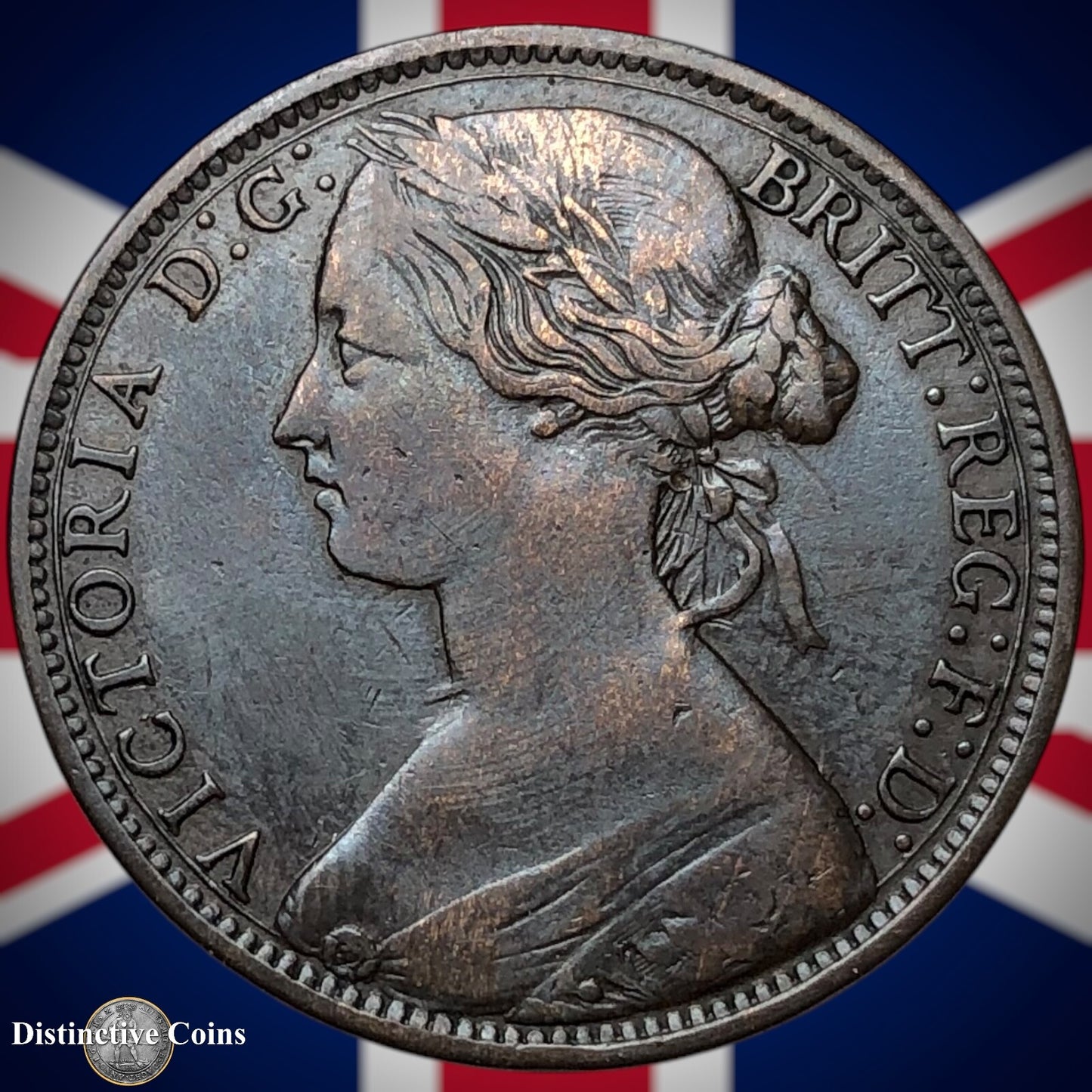 Great Britain 1866 Penny 1d GB6291