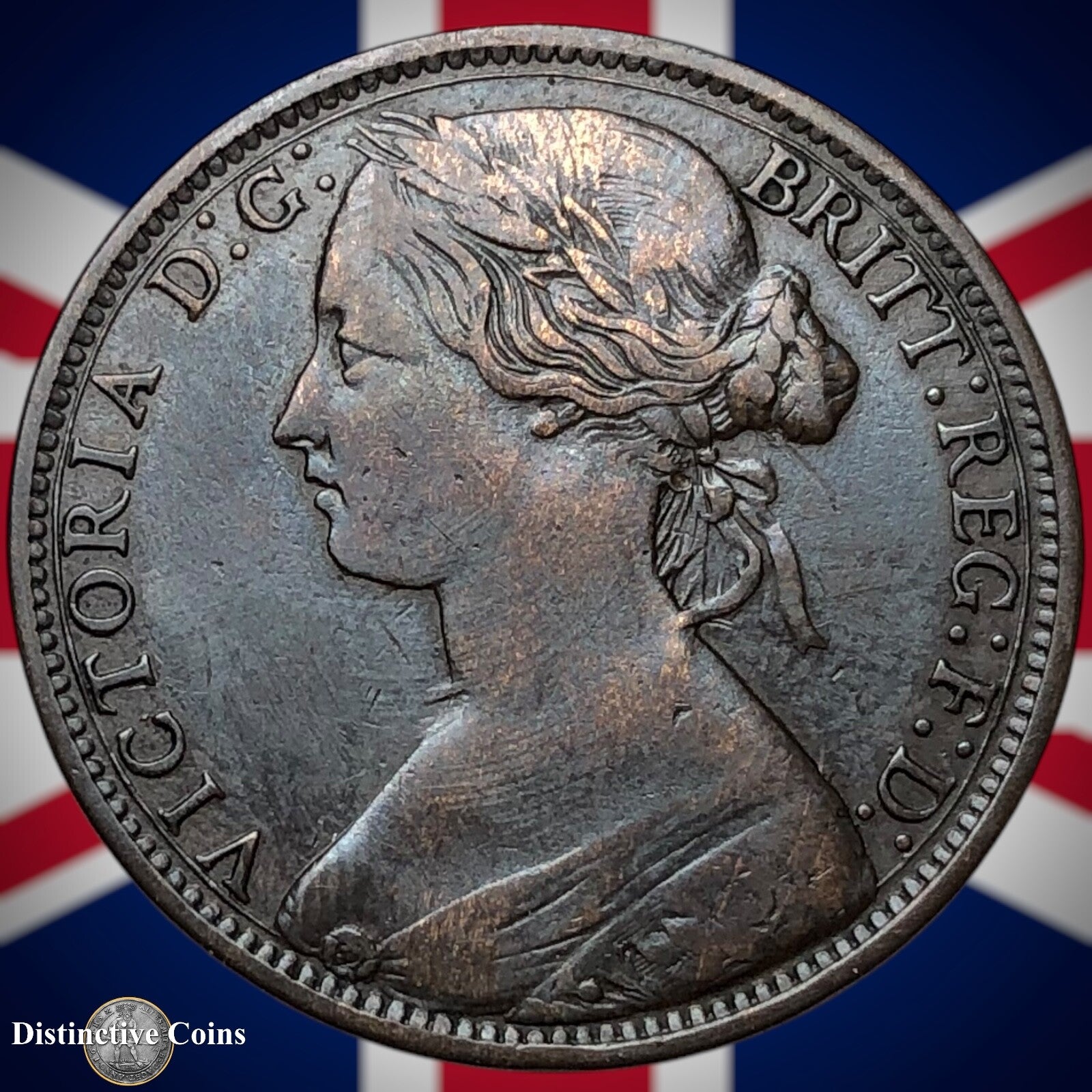 Great Britain 1866 Penny 1d GB6291