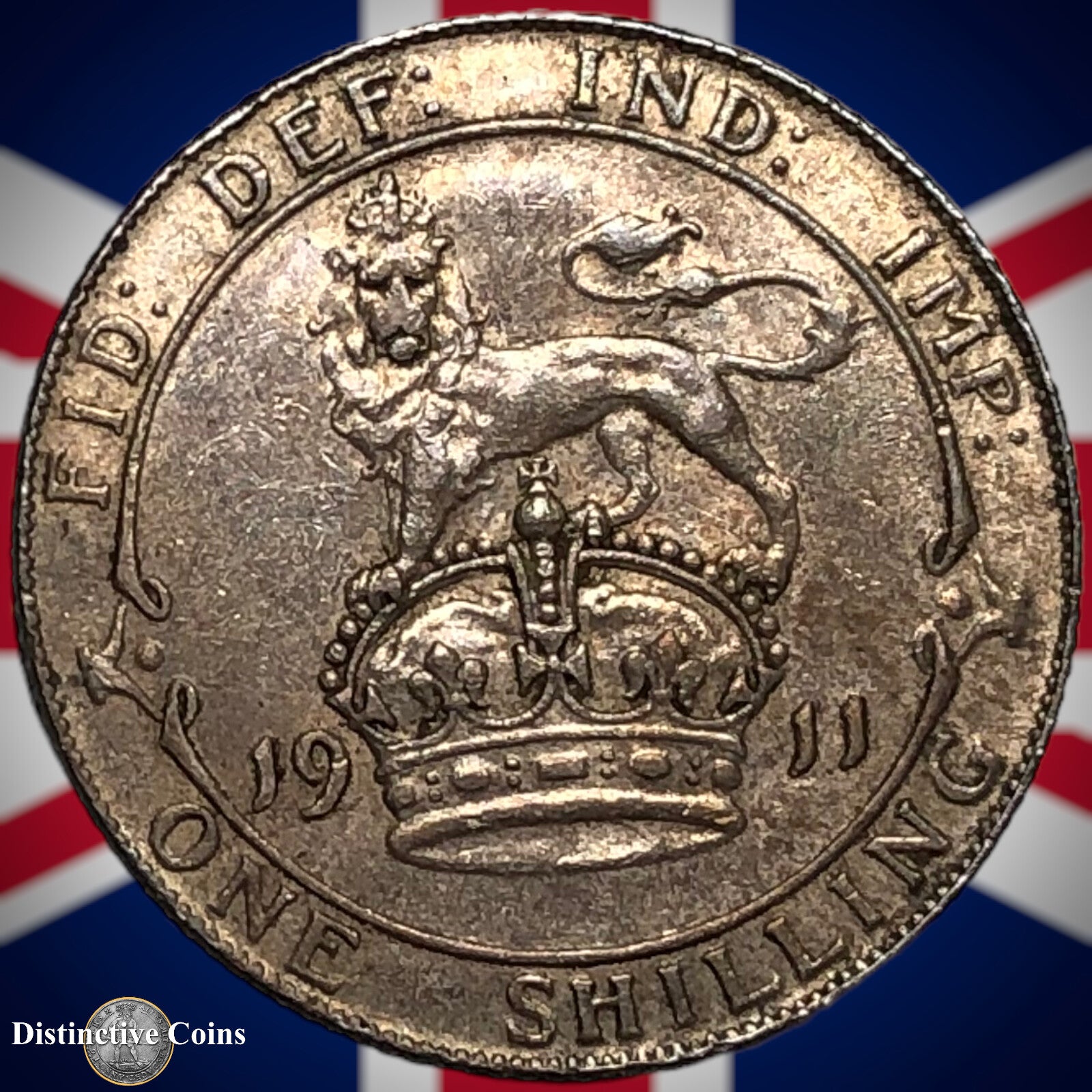 Great Britain 1911 One Shilling GB0909
