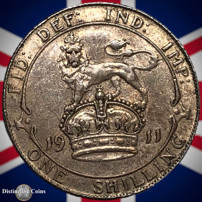 Great Britain 1911 One Shilling GB0909