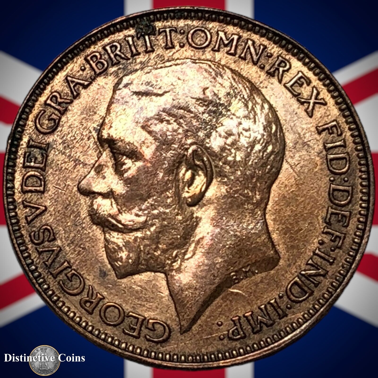 Great Britain 1925 Farthing 1/4d GB4818