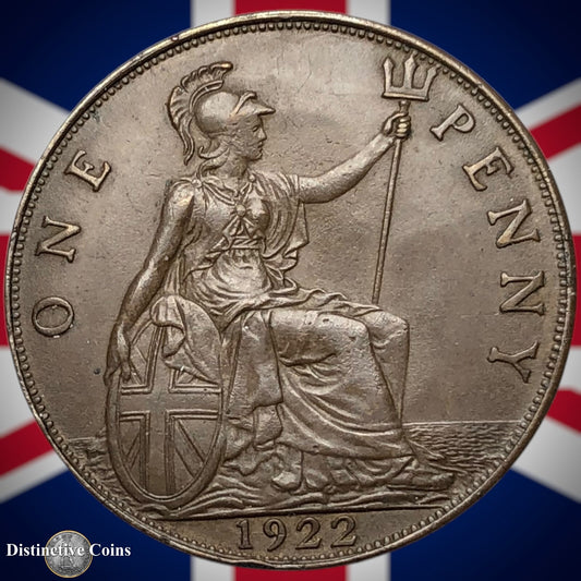 Great Britain 1922 Penny 1d GB7009