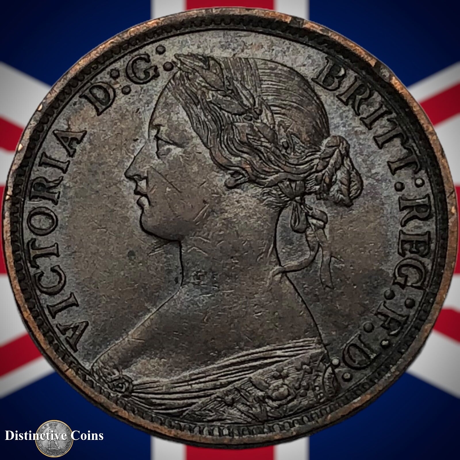 Great Britain 1867 Farthing 1/4d GB3611