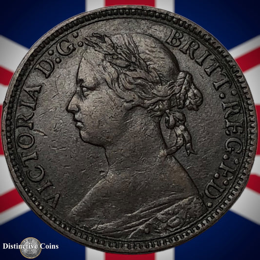 Great Britain 1875 H Farthing 1/4d GB3746