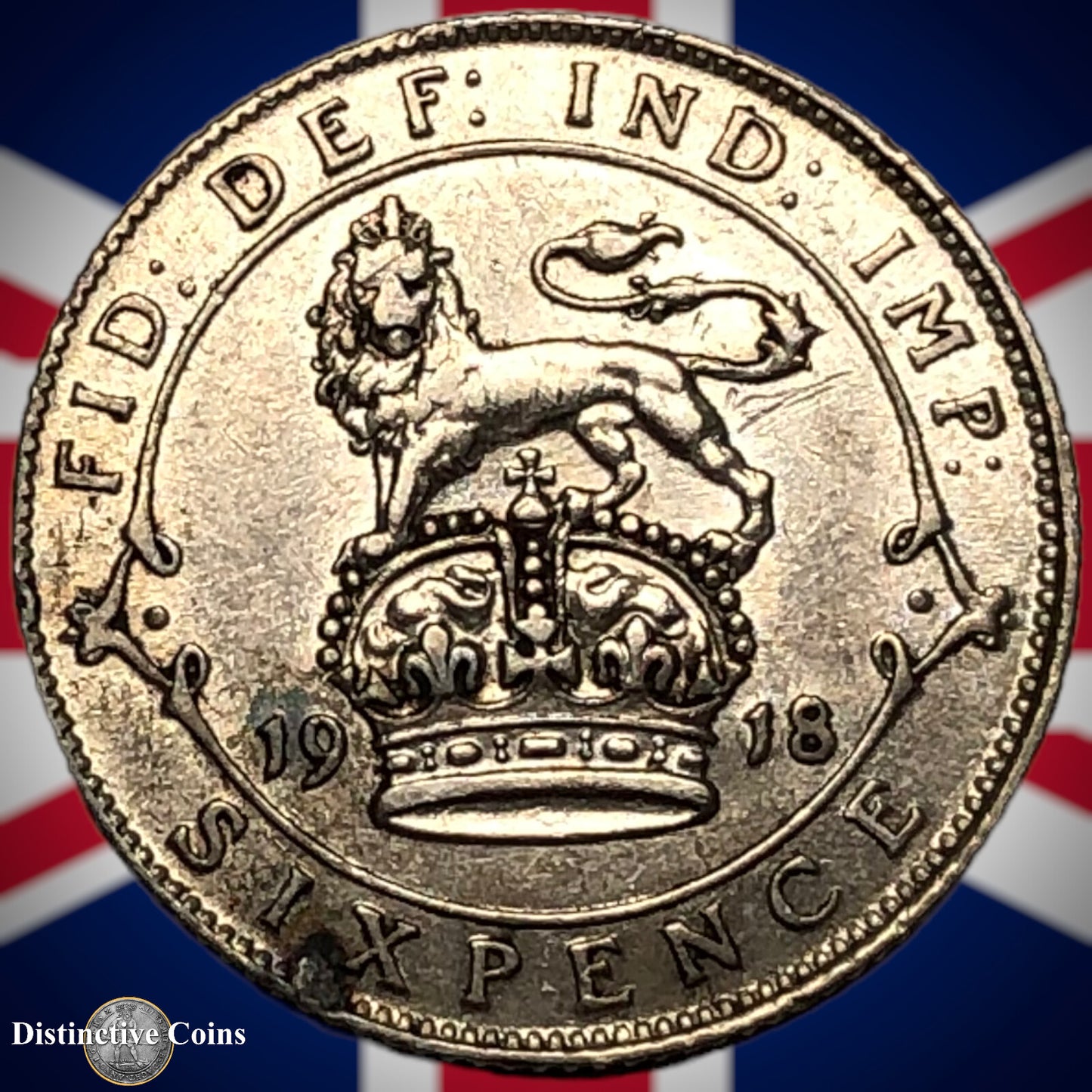 Great Britain 1918 Six Pence GB1612