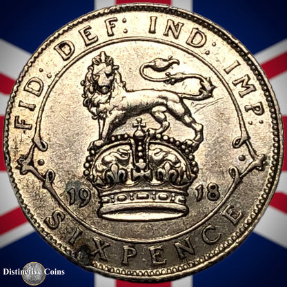 Great Britain 1918 Six Pence GB1612