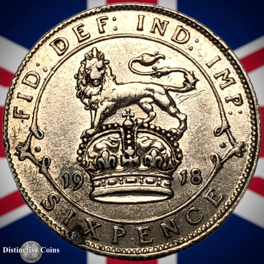Great Britain 1918 Six Pence GB1612
