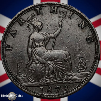 Great Britain 1873 Farthing 1/4d GB3688