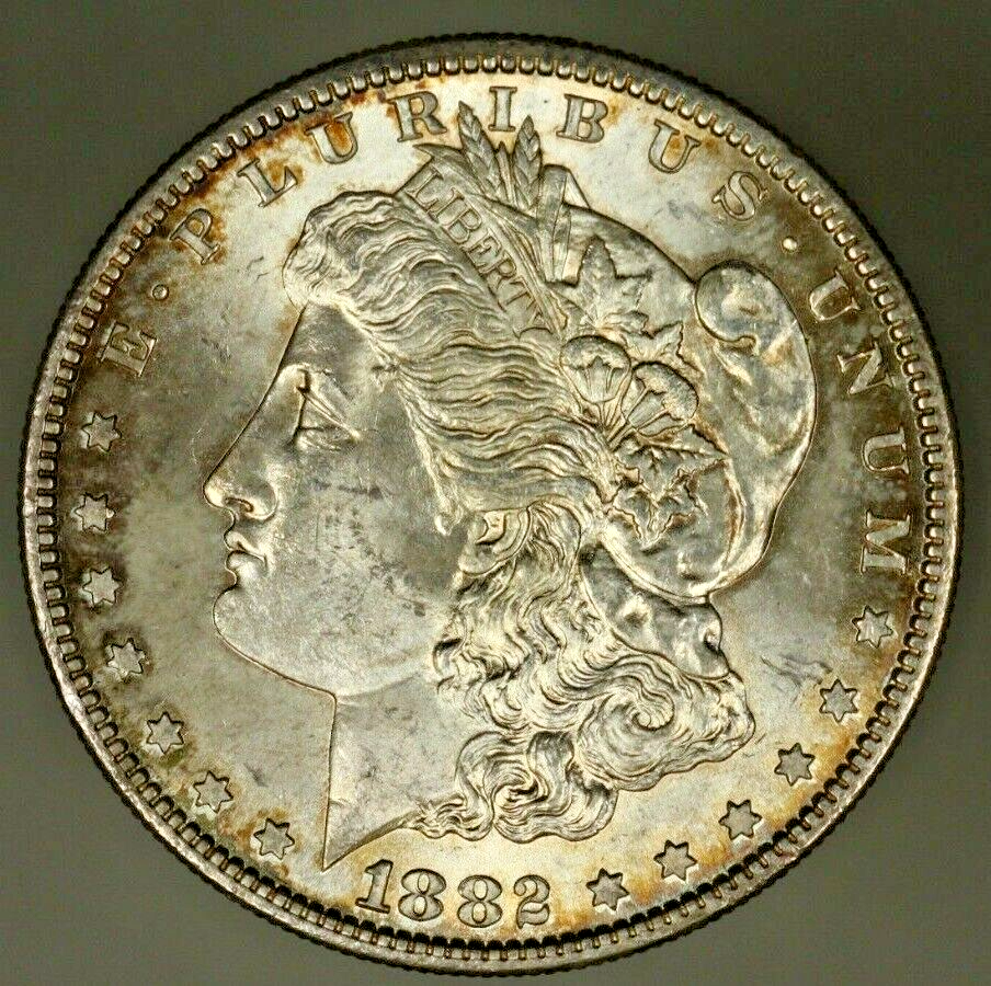Morgan Dollar 1882-S   A1254